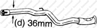 Трубка BOSAL 889-167
