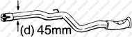 Трубка BOSAL 889-611