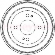 Тормозный барабан BENDIX 329060B