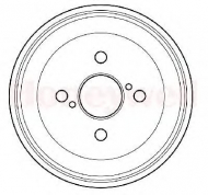 Тормозный барабан BENDIX 329083B