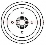 Тормозный барабан BENDIX 329178B