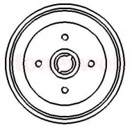 Тормозный барабан BENDIX 329206B