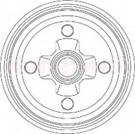 Тормозный барабан BENDIX 329225B