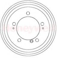 Тормозный барабан BENDIX 329244B