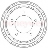 Тормозный барабан BENDIX 329277B