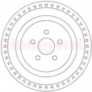 Тормозный барабан BENDIX 329290B