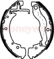 Комлект тормозных накладок BENDIX 361414B