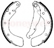 Комлект тормозных накладок BENDIX 361576B