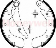 Комлект тормозных накладок BENDIX 362218B