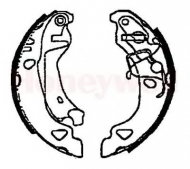 Комлект тормозных накладок BENDIX 362312B