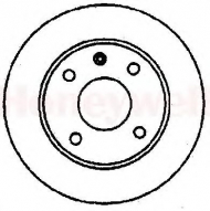 Тормозной диск BENDIX 561096B