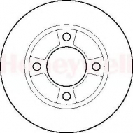 Тормозной диск BENDIX 561449B