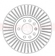 Тормозной диск BENDIX 562294B