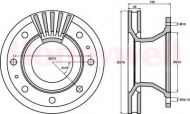 Тормозной диск BENDIX 567125B