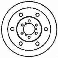 Тормозной диск BENDIX 561508B