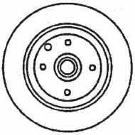 Тормозной диск BENDIX 561694B