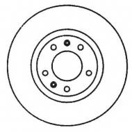 Тормозной диск BENDIX 561992B