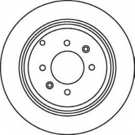 Тормозной диск BENDIX 562042B