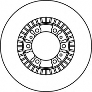 Тормозной диск BENDIX 562067B