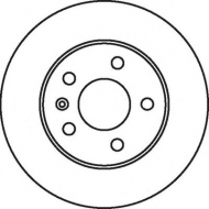 Тормозной диск BENDIX 562072B