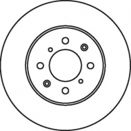 Тормозной диск BENDIX 562082B