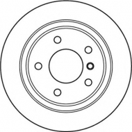 Тормозной диск BENDIX 562094B
