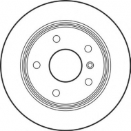 Тормозной диск BENDIX 562149B