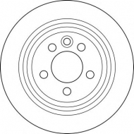 Тормозной диск BENDIX 562166B