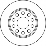 Тормозной диск BENDIX 562191B