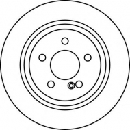 Тормозной диск BENDIX 562213B