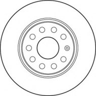Тормозной диск BENDIX 562237B