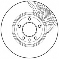 Тормозной диск BENDIX 562360B