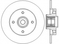 Тормозной диск BENDIX 562373B