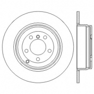 Тормозной диск BENDIX 562558BC