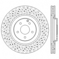 Тормозной диск BENDIX 562569BC