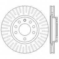 Тормозной диск BENDIX 562582BC