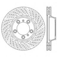 Тормозной диск BENDIX 562589BC