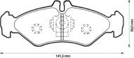 Комплект тормозных колодок BENDIX 571846B