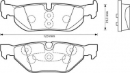 Комплект тормозных колодок BENDIX 573139B