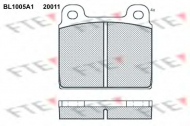Комплект тормозных колодок FTE BL1005A1