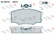Комплект тормозных колодок FTE BL1097A3