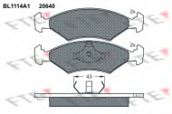 Комплект тормозных колодок FTE BL1114A1