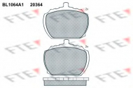 Комплект тормозных колодок FTE BL1064A1