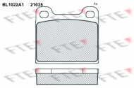 Комплект тормозных колодок FTE BL1022A1