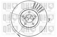 Тормозной диск QUINTON HAZELL BDC4413