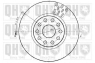 Тормозной диск QUINTON HAZELL BDC4501