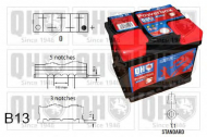 Аккумулятор QUINTON HAZELL QBT0275