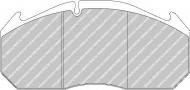 Комплект тормозных колодок FERODO FCV1086B