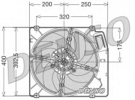 Вентилятор DENSO DER01003