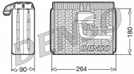 Испаритель DENSO DEV09004